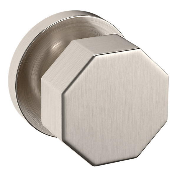 Baldwin Hardware Perilla 5073 con Roseta 5046 — Níquel satinado Lifetime — Paso