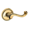Baldwin Hardware Manija 5104 con Roseta 5004 — Latón pulido Lifetime (PVD) — Privacidad