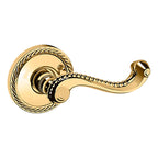 Baldwin Hardware Manija 5104 con Roseta 5004 — Latón sin laca — Dummy completo