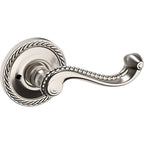 Baldwin Hardware Manija 5104 con Roseta 5004 — Níquel satinado Lifetime — Privacidad