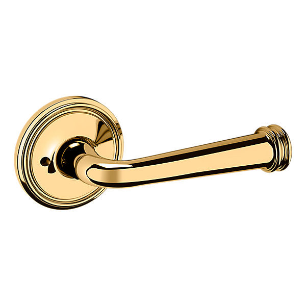 Baldwin Hardware Manija 5116 con Roseta 5070 — Latón sin laca — Privacidad