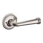 Baldwin Hardware Manija 5116 con Roseta 5070 — Níquel satinado Lifetime — Privacidad
