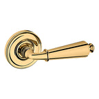 Baldwin Hardware Manija 5125 con Roseta 5048 — Latón sin laca — Dummy completo