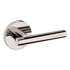 Baldwin Hardware Manija 5137 con Roseta 5046 — Níquel pulido Lifetime — Paso