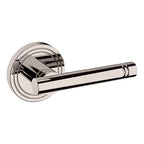 Baldwin Hardware Manija 5138 con Roseta 5047 — Níquel pulido Lifetime — Paso