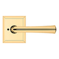 Baldwin Hardware Manija 5141 con Roseta R033 — Latón pulido Lifetime (PVD) — Privacidad