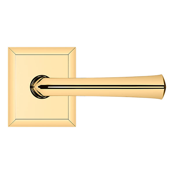 Baldwin Hardware Manija 5141 con Roseta R033 — Latón sin laca — Dummy completo