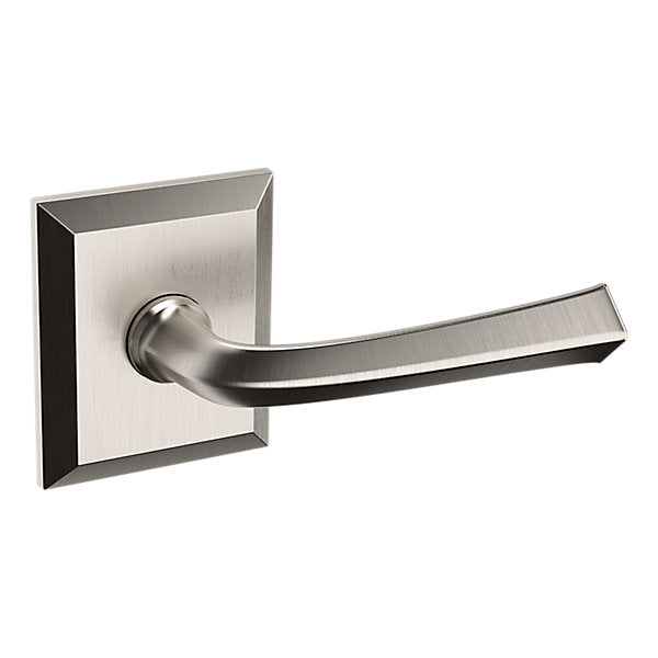 Baldwin Hardware Manija 5141 con Roseta R033 — Níquel satinado Lifetime — Dummy completo