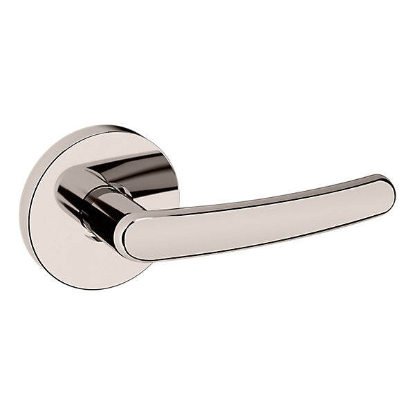 Baldwin Hardware Manija 5165 con Roseta 5046 — Níquel pulido Lifetime — Paso