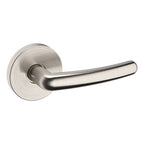 Baldwin Hardware Manija 5165 con Roseta 5046 — Níquel satinado Lifetime — Paso