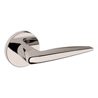 Baldwin Hardware Manija 5166 con Roseta 5046 — Níquel pulido Lifetime — Paso