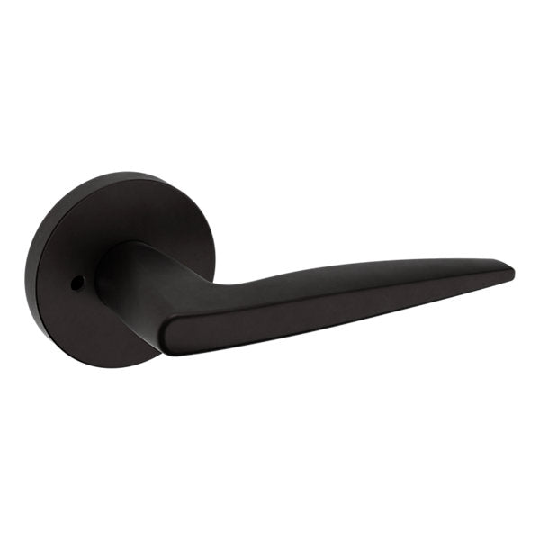 Baldwin Hardware Manija 5166 con Roseta 5046 — Bronce aceitado — Privacidad