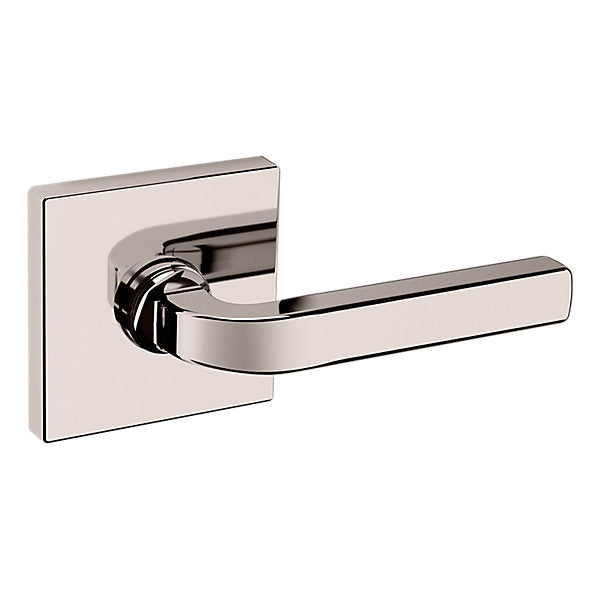 Baldwin Hardware Manija 5190 con Roseta R017 — Níquel pulido Lifetime — Paso