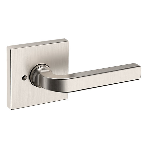 Baldwin Hardware Manija 5190 con Roseta R017 — Níquel satinado Lifetime — Privacidad