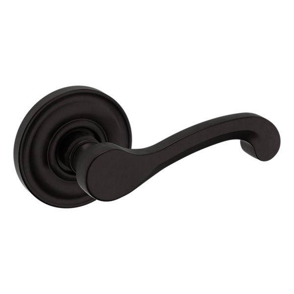 Baldwin Hardware Manija 5445V con Roseta 5048 — Bronce aceitado — Paso