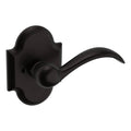 Baldwin Hardware Manija 5452V con Roseta R030 — Bronce aceitado — Privacidad