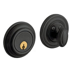 Baldwin Hardware Cerrojo 8231 Patio Function — Negro satinado