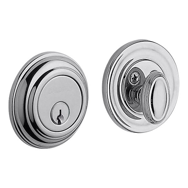 Baldwin Hardware Cerrojo 8231 Patio Function — Cromo pulido