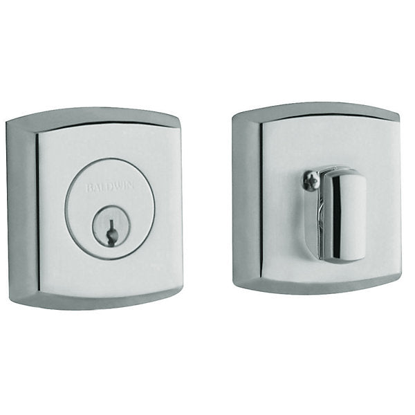 Baldwin Hardware Cerrojo 8285 Soho Ajustable — Cromo pulido