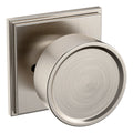 Baldwin Hardware Perilla K008 Hollywood Hills con Roseta R050 — Níquel satinado Lifetime — Privacidad