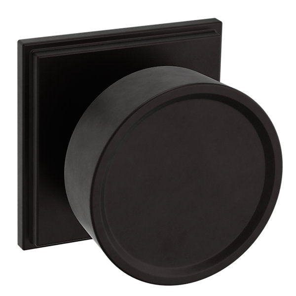 Baldwin Hardware Perilla K009 Hollywood Hills con Roseta R050 — Bronce aceitado — Paso