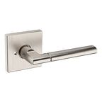 Baldwin Hardware Manija L021 con Roseta R017 — Níquel satinado Lifetime — Privacidad