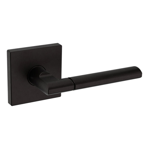 Baldwin Hardware Manija L021 con Roseta R017 — Bronce aceitado — Dummy completo