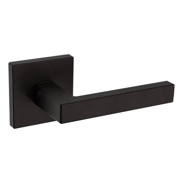 Baldwin Hardware Manija L023 con Roseta R017 — Bronce aceitado — Paso