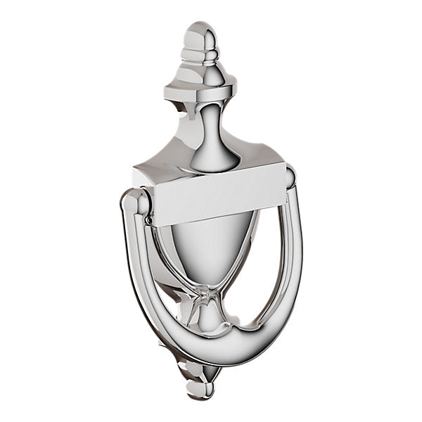 Baldwin Hardware Colonial Aldaba de Puerta 0102 — Cromo pulido