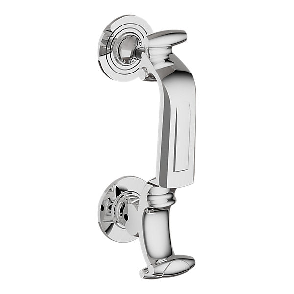 Baldwin Hardware S Aldaba de Puerta 0113 — Cromo pulido