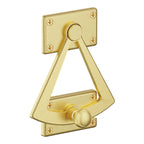 Baldwin Hardware Cuadrante Media Puerta 0340 — Acabado 060