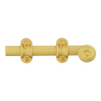 Baldwin Hardware Pasador de Superficie 6 0379 — Latón satinado Lifetime
