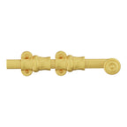 Baldwin Hardware Pasador de Superficie 8 0380 — Latón satinado Lifetime