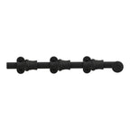 Baldwin Hardware Pasador de Superficie 12 0381 — Negro satinado