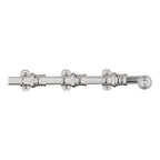 Baldwin Hardware Pasador de Superficie 12 0381 — Cromo pulido