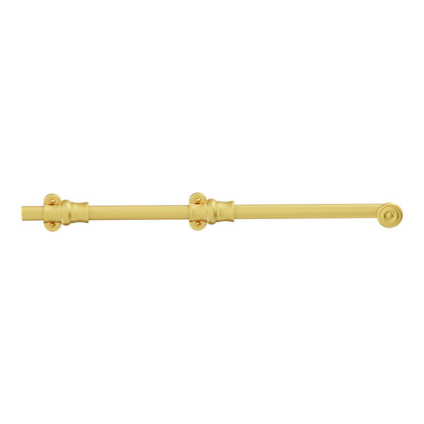 Baldwin Hardware Pasador de Superficie 18 0382 — Latón satinado Lifetime