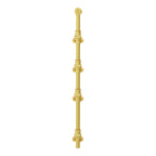 Baldwin Hardware Pasador de Superficie 24 0383 — Latón satinado Lifetime