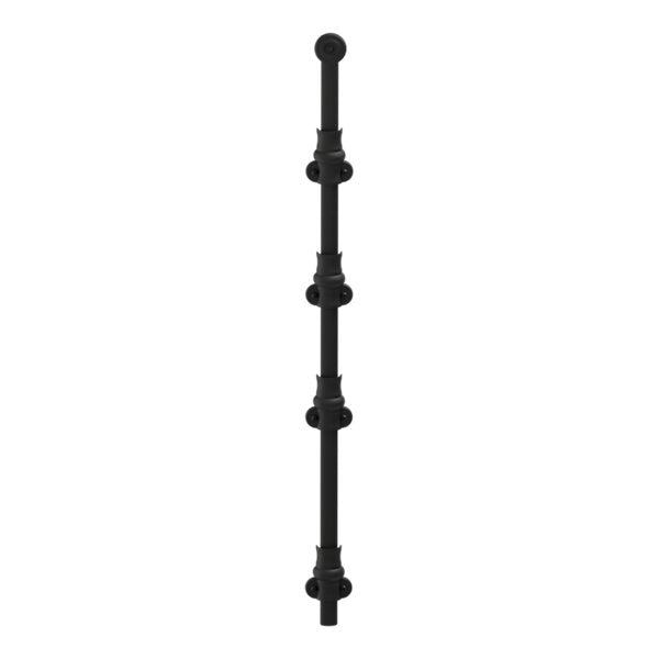 Baldwin Hardware Pasador de Superficie 24 0383 — Negro satinado