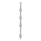 Baldwin Hardware Pasador de Superficie 24 0383 — Cromo pulido