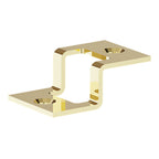 Baldwin Hardware Cerradero Rebajado 0603 — Latón pulido Lifetime (PVD)