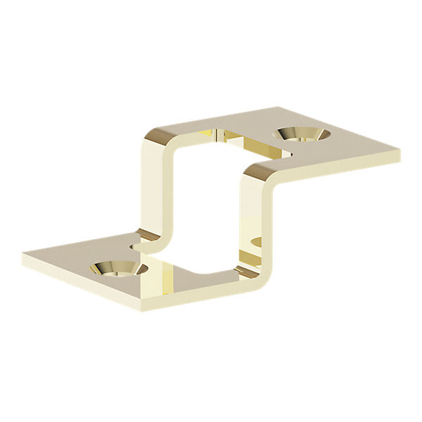 Baldwin Hardware Cerradero Rebajado 0603 — Latón sin laca
