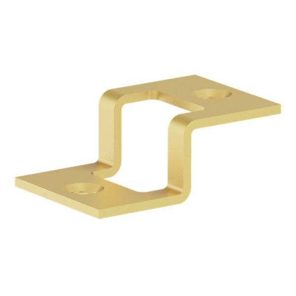 Baldwin Hardware Cerradero Rebajado 0603 — Latón satinado Lifetime