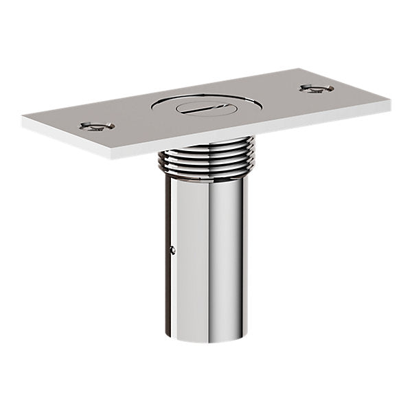 Baldwin Hardware Cerradero Antipolvo 0622 — Cromo pulido