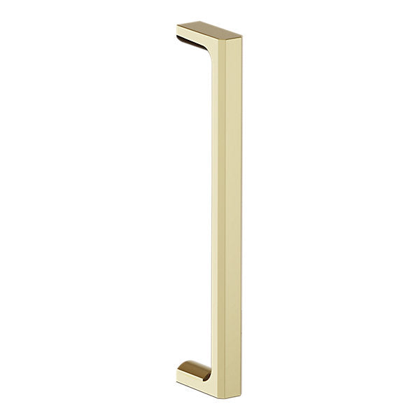 Baldwin Hardware H Hills Jaladera de Puerta 2542 — Latón pulido Lifetime (PVD)