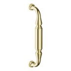 Baldwin Hardware Jaladera de Puerta Richmond 2574 — Latón pulido Lifetime (PVD)