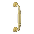 Baldwin Hardware Jaladera de Puerta 8 Ctc 2576 — Latón pulido Lifetime (PVD)