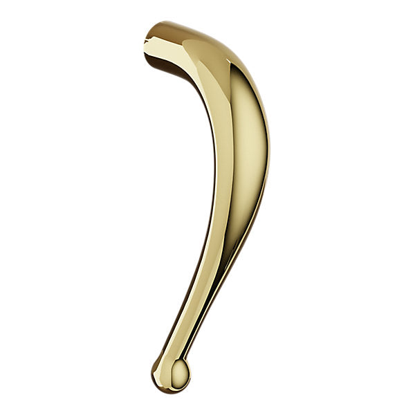 Baldwin Hardware Jaladera de Puerta Concord 2585 — Latón pulido Lifetime (PVD)