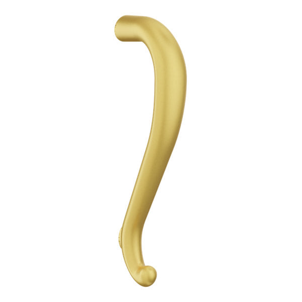 Baldwin Hardware Jaladera de Puerta Springfield 2617 — Latón satinado Lifetime