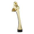 Baldwin Hardware Lever Retenedor de Puerta 4105 — Latón pulido Lifetime (PVD)