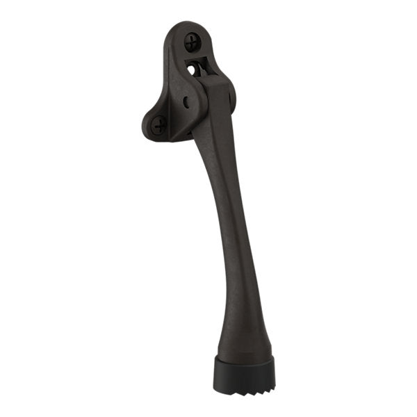 Baldwin Hardware Lever Retenedor de Puerta 4105 — Bronce aceitado
